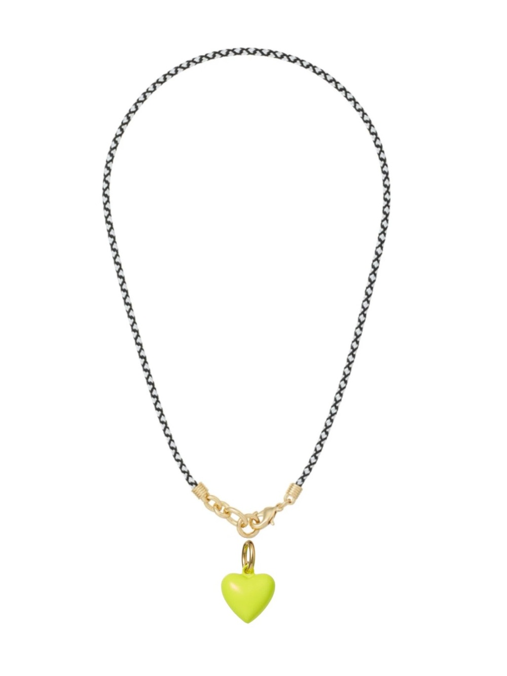 Roxanne Assoulin Itsy Bitsy Happy Cord Charm
Necklace Salt & Pepper
Chartreuse